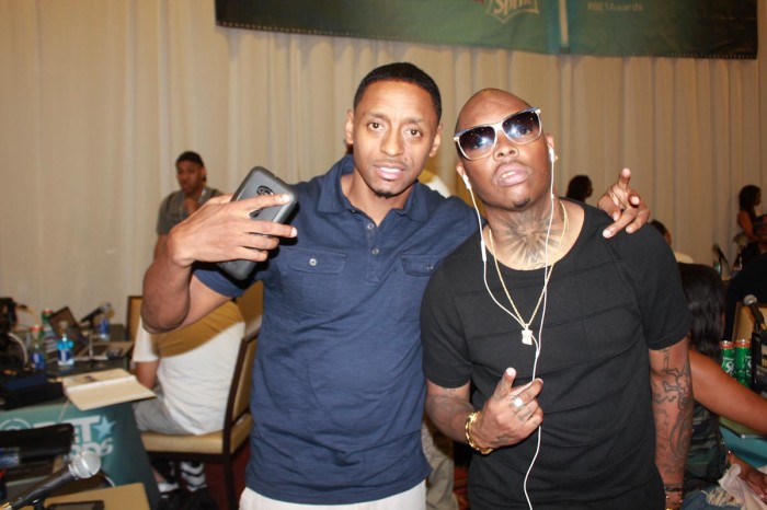 BET Awards 2014 Radio Room Brian Dawson K97 WQOK - Raleigh, NC and Renaldo