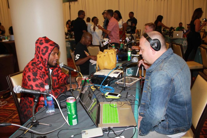 BET Awards 2014 Radio Room Devin Steele K 97.1 WHRK – Memphis, TN