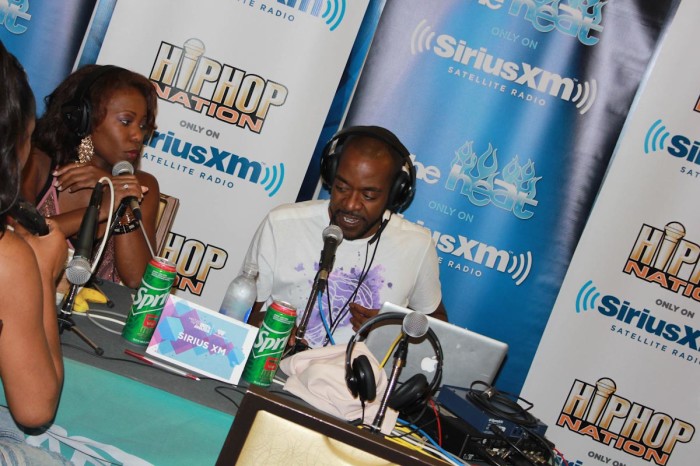 BET Awards 2014 Radio Room Dion Deezy SiriusXM Hip Hop Nation