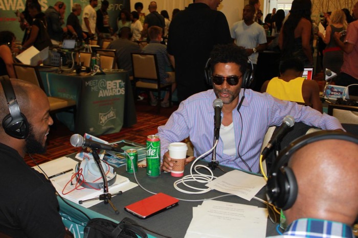 BET Awards 2014 Radio Room Eric Benét