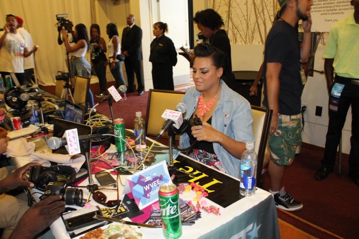 BET Awards 2014 Radio Room Marsha Ambrosius