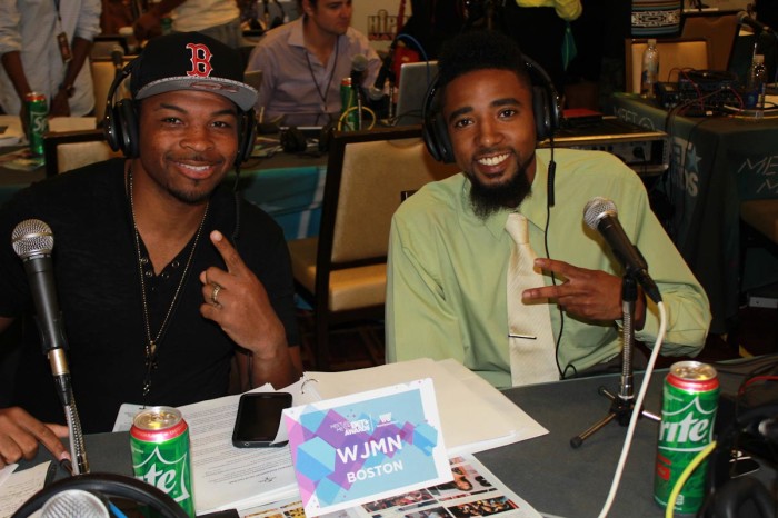 BET Awards 2014 Radio Room Maverik - Jam'n 94.5 WJMN Boston, MA