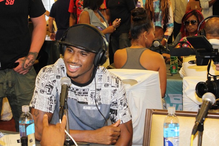 BET Awards 2014 Radio Room Trey Song